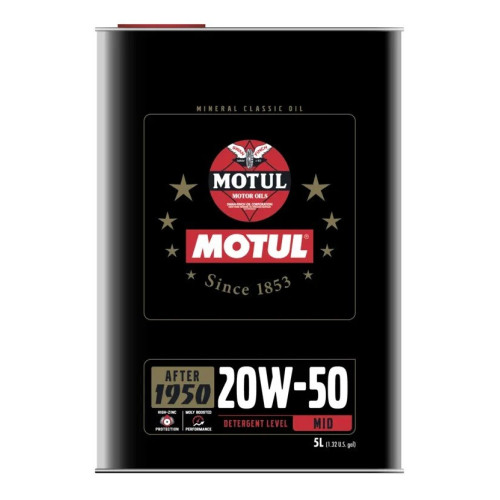 Huile moteur CLASSIC 20W-50 5L 110622 MOTUL