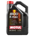 Huile moteur 8100 X-MAX SAE 0W-40 5L 104533 MOTUL