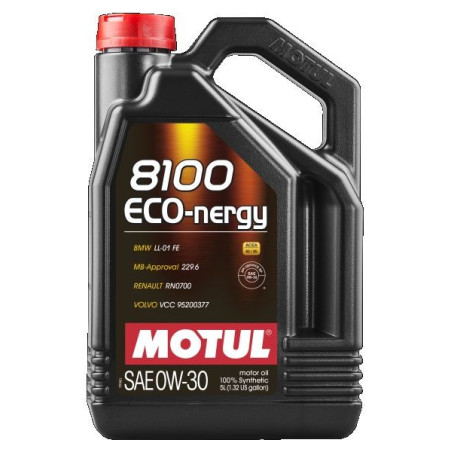 Huile moteur 8100 ECO-NERGY SAE 0W-30 5L 102794 MOTUL