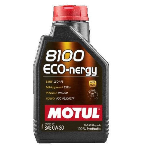 Huile moteur 8100 ECO-NERGY SAE 0W-30 1L 102793 MOTUL