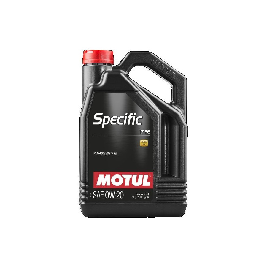 Huile moteur SPECIFIC 17 FE SAE 0W-20 5L 109950 MOTUL