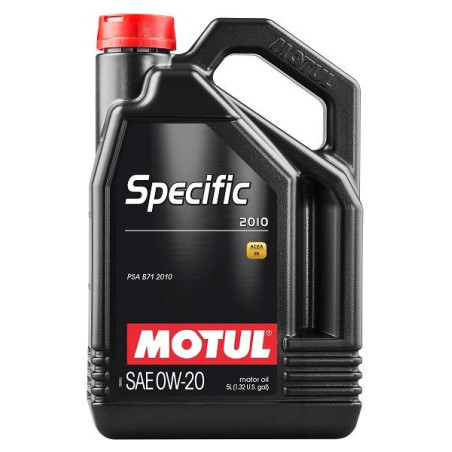 Huile moteur SPECIFIC 2010 SAE 0W-20 5L 112791 MOTUL