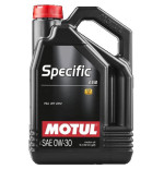 Huile moteur SPECIFIC 2312 SAE 0W-30 5L 106414 MOTUL