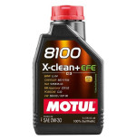 Huile moteur 8100 X-CLEAN+EFE SAE 0W-30 C3 1L 111657 MOTUL