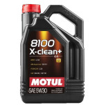 Huile moteur 8100 X-CLEAN+ SAE 5W-30 C3 5L 106377 MOTUL