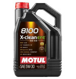 Huile moteur MOTUL 8100 X-CLEAN EFE 5W30 5L 109471 | MSC Auto Pièces