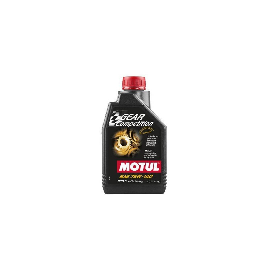 Huile de transmission GEAR COMPETITION SAE 75W-140 1L 105779 MOTUL