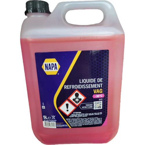 Liquide de refroidissement VAG -30°C 5L NLR30VW-5L NAPA