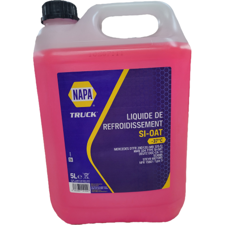 Liquide de refroidissement SI-OAT -37°C 5L NTCL37SIOAT-5L NAPA