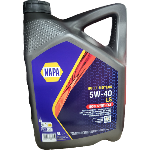 Huile moteur 5W-40 LS 5L NOS5W40PD-5L NAPA