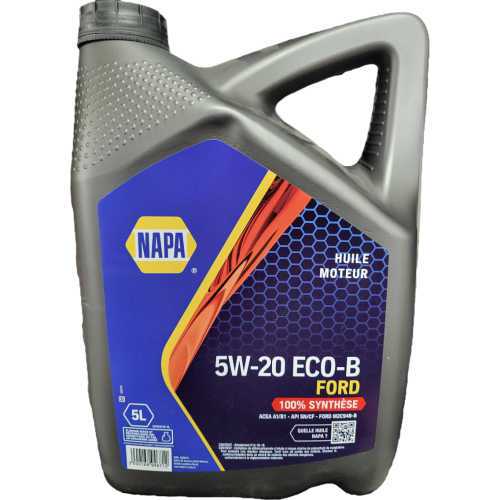 Huile moteur 5W-20 ECO-B FORD 5L NOS5W20-5L NAPA