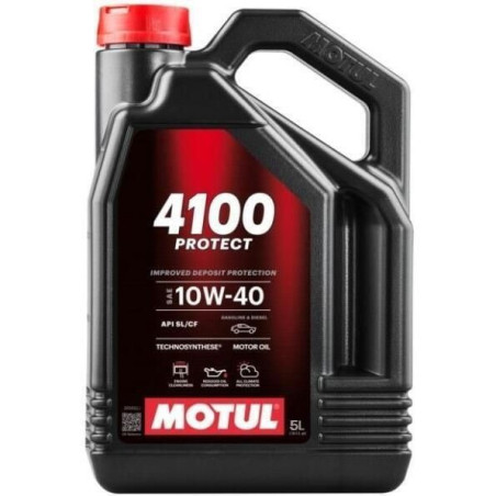 Huile moteur 4100 PROTECT SAE 10W-40 5L 113001 MOTUL