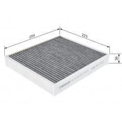 Filtre d'habitacle R5502 / 1987435502 BOSCH