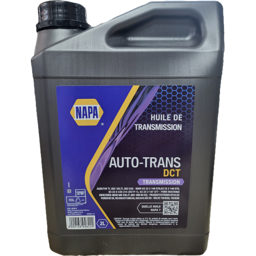Huile de transmission AUTO-TRANS DCT TRANSMISSION 2L NOGDCT-2L NAPA