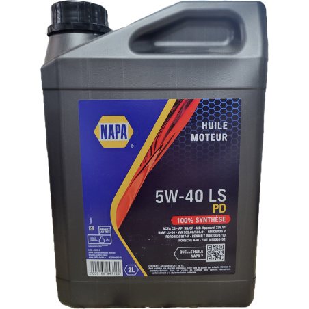 Huile moteur 5W-40 LS PD 2L NOS5W40PD-2L NAPA
