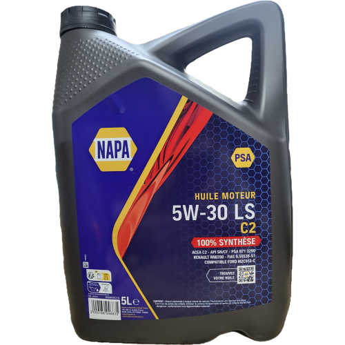 Huile moteur 5W-30 LS C2 5L NOS5W30C2-5L NAPA