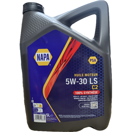 Huile moteur 5W-30 LS C2 5L NOS5W30C2-5L NAPA