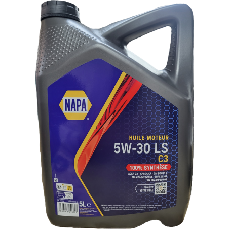 Huile moteur 5W-30 LS C3 5L NOS5W30C3-5L NAPA