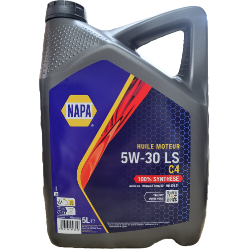 Huile moteur 5W-30 LS C4 5L NOS5W30C4-5L NAPA