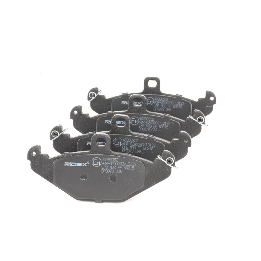 Jeu de plaquettes de frein 402B0352 RIDEX