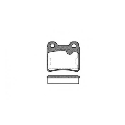 Jeu de plaquettes de frein 02282.10 ROAD HOUSE