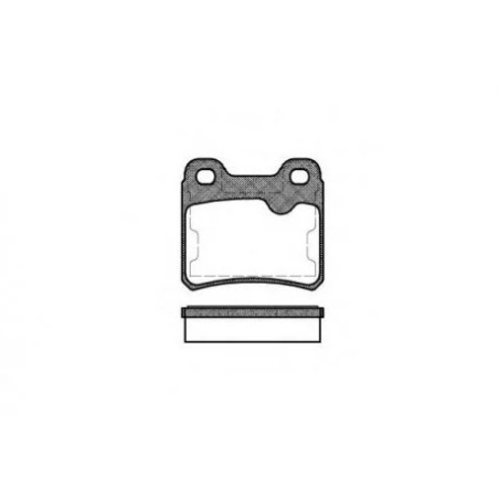 Jeu de plaquettes de frein 02282.10 ROAD HOUSE