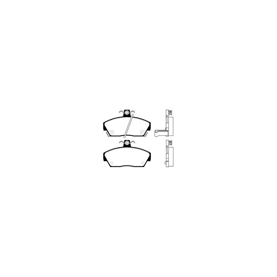 Plaquettes de frein BP-2013 KAVO PARTS