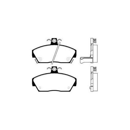 Plaquettes de frein BP-2013 KAVO PARTS