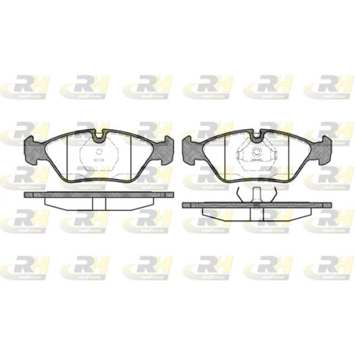 Plaquettes de frein 2139.00 ROAD HOUSE