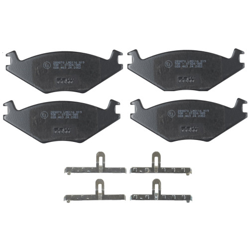 [EMBHS] Jeu de 4 plaquettes de frein ABP1097 AUTOMOTOR
