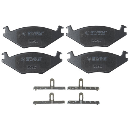 [EMBHS] Jeu de 4 plaquettes de frein ABP1097 AUTOMOTOR