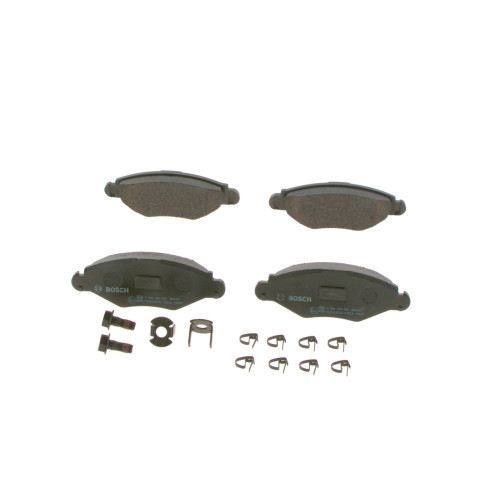 Jeu de 4 plaquettes de frein BP376 BOSCH
