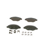 Jeu de 4 plaquettes de frein BP376 BOSCH