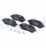Jeu de 4 plaquettes de frein LP2028 DELPHI