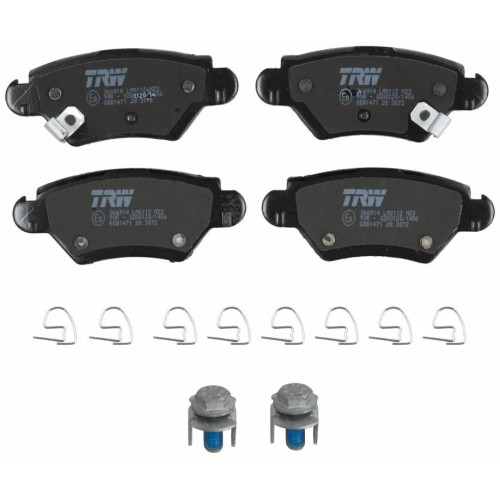 Plaquettes de frein TRW GDB1471 | MSC Auto Pièces
