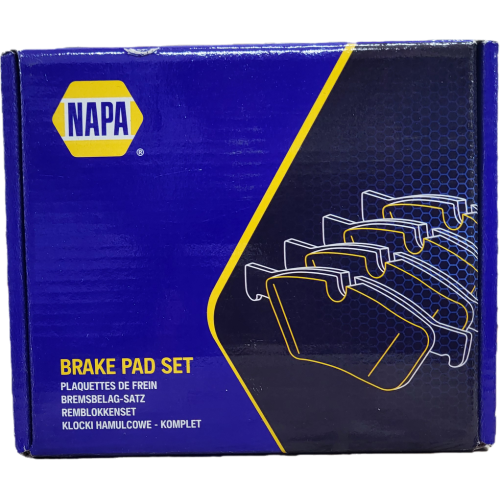 Jeu de 4 plaquettes de frein NBP1061 NAPA