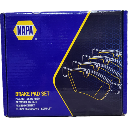 Jeu de 4 plaquettes de frein NBP1061 NAPA