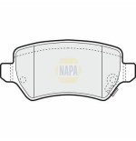 Jeu de 4 plaquettes de frein NBP1325 NAPA