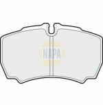 Jeu de 4 plaquettes de frein NBP1054 NAPA