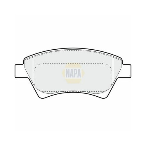 Plaquettes de frein NBP1039 NAPA