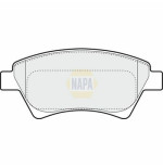 Plaquettes de frein NBP1039 NAPA