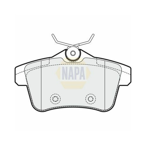 Plaquettes de frein NBP1065 NAPA