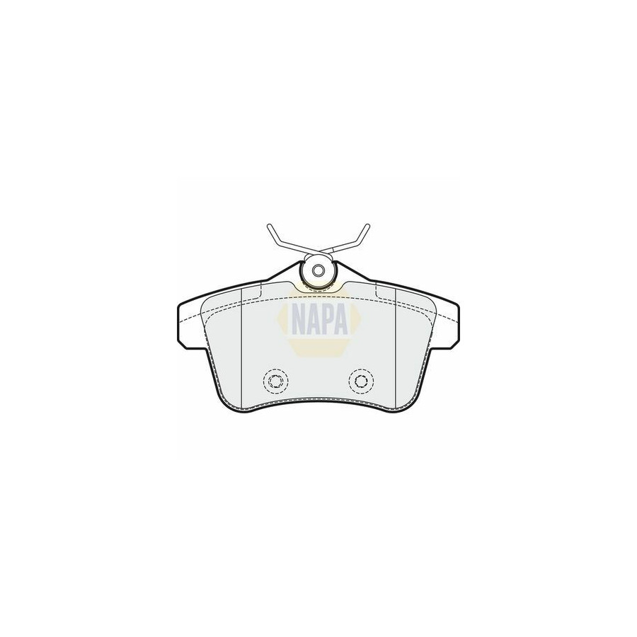 Plaquettes de frein NBP1065 NAPA