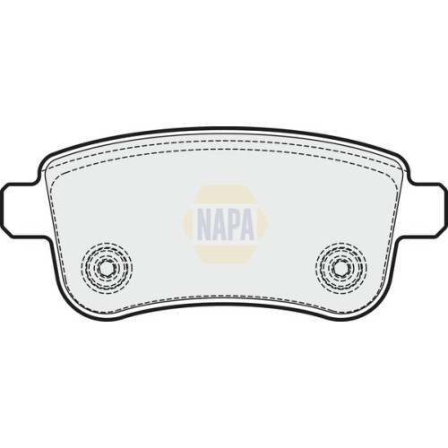Plaquettes de frein NBP1114 NAPA