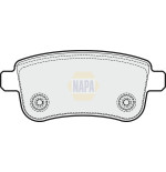 Plaquettes de frein NBP1114 NAPA