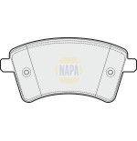 Plaquettes de frein NBP1407 NAPA
