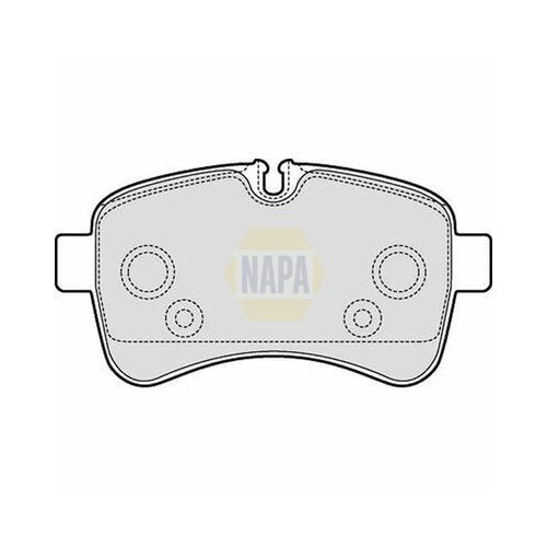 Plaquettes de frein NBP1341 NAPA