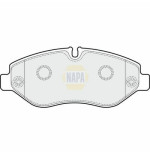 Plaquettes de frein NBP1280 NAPA