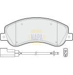 Plaquettes de frein NBP1557 NAPA