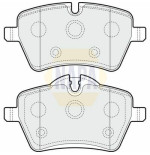 Plaquettes de frein NBP1197 NAPA
